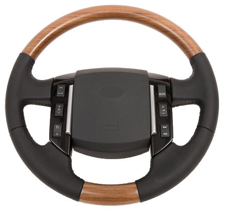 Steering Wheel WALNUT - Click Image to Close